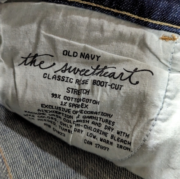 Old Navy Jeans Bootcut Size 8 Sweetheart - Picture 8 of 13